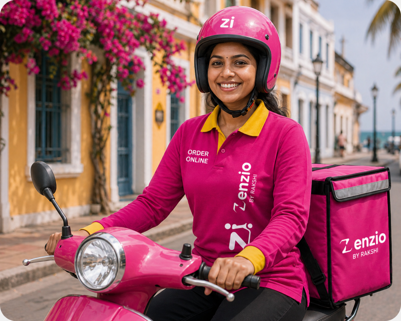 Services Zenzio food delivery